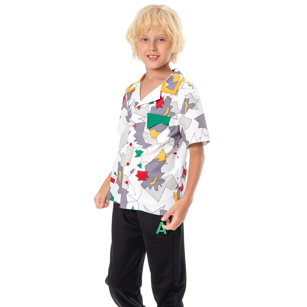 Enfant Stranger Things Saison 4 Dustin Henderson Cosplay Costume
