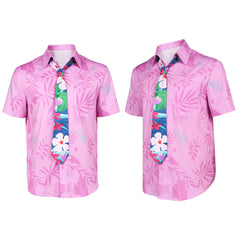 Zootopia 2(2025) Nick Wilde Chemise Rose Cosplay Costume Ver.2