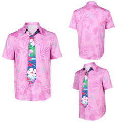 Zootopia 2(2025) Nick Wilde Chemise Rose Cosplay Costume Ver.2