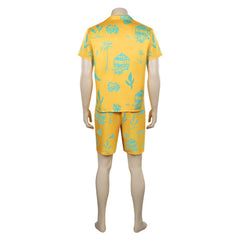 2023 Film Barbie Ken Ensemble de T-shirts de Plage Cosplay Costume