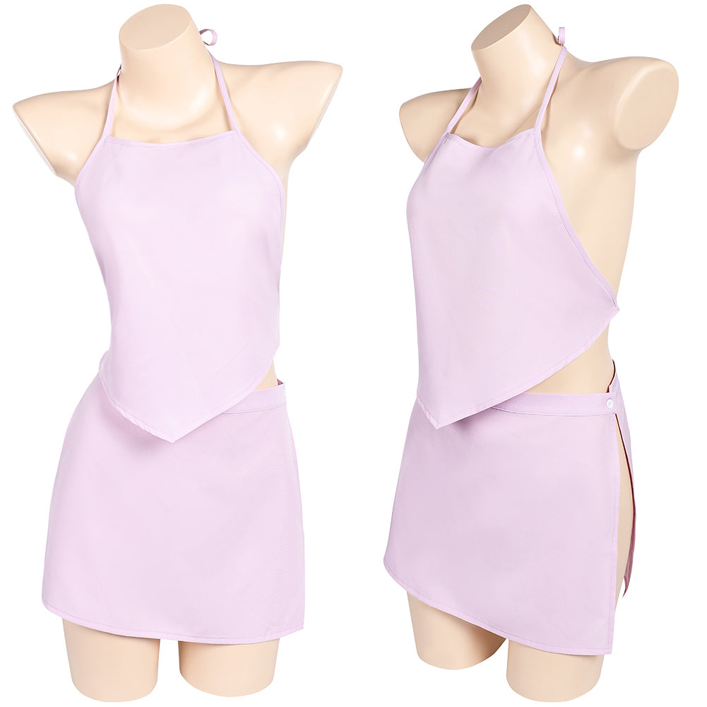 The Apothecary Diaries Saision 2(2025) Maomao Peignoir Rose Cosplay Costume 3