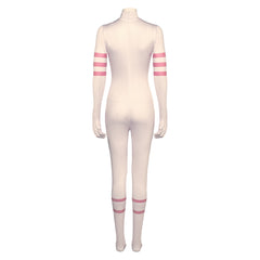 Hazbin Hotel(2024) Angel Dust Combinaison Blanche Cosplay Costume