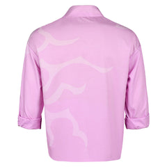 Homme Jinu Chemise Blanche et Rose Cosplay Costume
