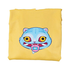Enfant&Adulte Zoey Sweat-shirt à Capuche Jaune Cosplay Costume