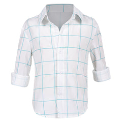 Enfant Kpop Jinu Chemise Blanche Cosplay Costume