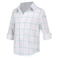 Enfant Kpop Jinu Chemise Blanche Cosplay Costume