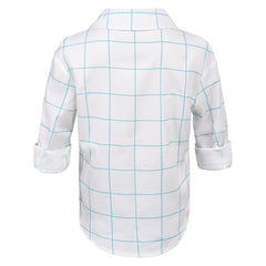 Enfant Kpop Jinu Chemise Blanche Cosplay Costume