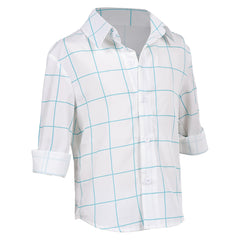 Enfant Kpop Jinu Chemise Blanche Cosplay Costume