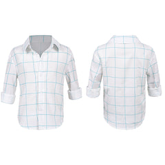 Enfant Kpop Jinu Chemise Blanche Cosplay Costume