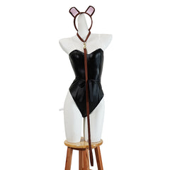 Cosplay Costume Cassie Howard Euphoria 3(2026) TV Cosplay Chien Tenue Noire Femme