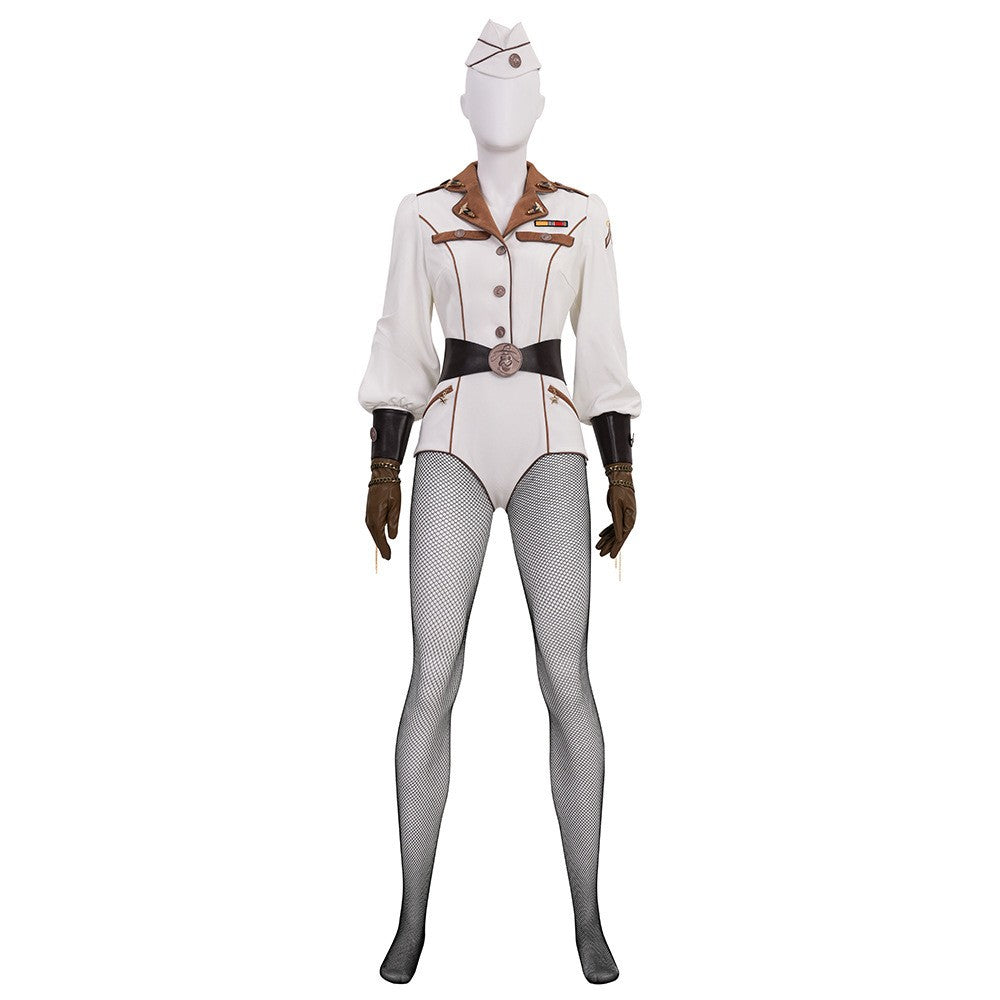 Cosplay Costume Private Angel The Boys Vought Rising(2027) TV Cosplay Uniforme Blanc Femme
