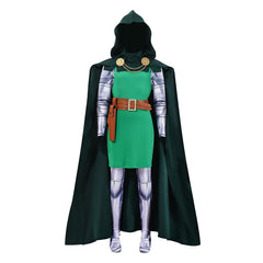 Cosplay Costume Enfant Dr.Doom Avengers 5(2026) Film Cosplay Tenue Verte