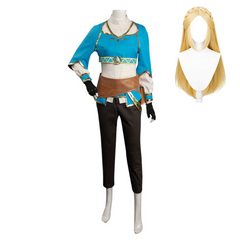 Adulte The Legend of Zelda: Breath of the Wild Princesse Zelda Cosplay Costume