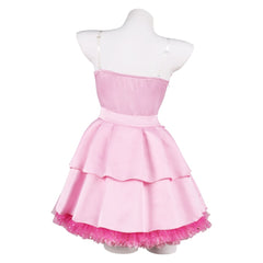 Cosplay Costume Mizi Zombie Stage AU Alien Stage(2026) TV Cosplay Robe Rose Femme