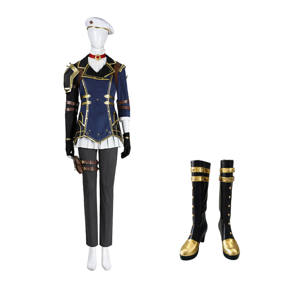 Arcane: League of Legends Saison 2(2024) Caitlyn Kiramman The Sheriff of Piltover Cosplay Costume