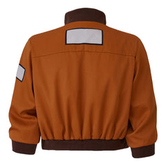 Cosplay Costume Kitsuragi Disco Elysium Jeu Cosplay Blouson de Baseball Marron Homme
