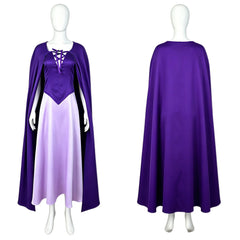 Cosplay Costume Ursula La Petite Sirène Film Cosplay Robe Violette Femme