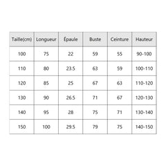 Cosplay Costume Enfant Natsuki Subaru RE0(2026) Anime Cosplay Tenue Verte et Noire Sans Cape