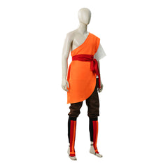 Cosplay Costume Aang Avatar: The Last Airbender 2(2026) TV Cosplay Tenue Orange Homme