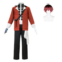 Frieren: Beyond Journey's End Stark Tenue Rouge et Noire Cosplay Costume
