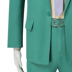 Cosplay Costume Loid Forger Spy Family Saison 4(2026) Anime Cosplay Tenue Verte Homme