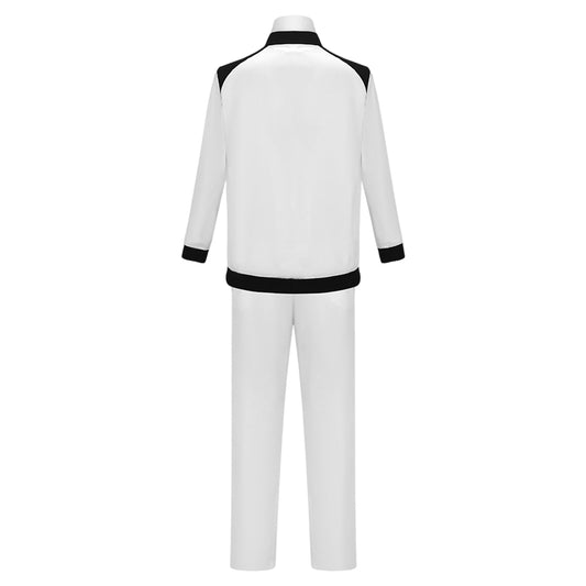 Cosplay Costume Haymitch Abernathy The Hunger Games: Sunrise on the Reaping(2026) Film Cosplay Tenue Blanche Homme