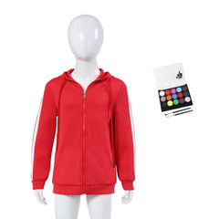 Cosplay Costume Enfant Miguel Riveras Film Cosplay Sweat Rouge