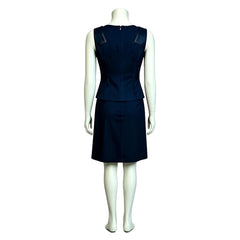 Cosplay Costume Nacy Non-Stop(2014) Film Cosplay Uniforme d'Hôtesse de l'Air Rouge Femme
