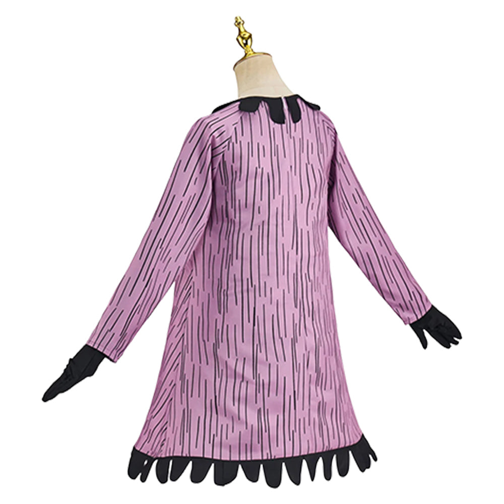 L'Étrange Noël de Monsieur Jack Shock Sorcière Tenue Violette Cosplay Costume 2