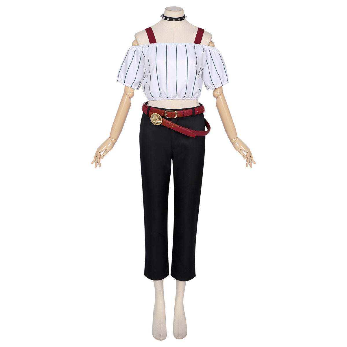 Cosplay Costume Kirara Hoshi Anime Cosplay Tenue Noire et Blanche Femme