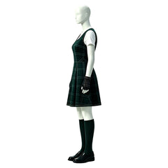 Cosplay Costume Sasha Coven Academy(2026) TV Cosplay Uniforme Scolaire Verte Femme