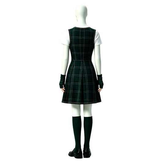 Cosplay Costume Sasha Coven Academy(2026) TV Cosplay Uniforme Scolaire Verte Femme