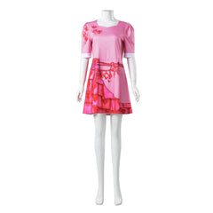 Descendants: L'Ascension de Red(2024) Bridget Robe Rose Cosplay Costume
