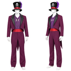 Cosplay Costume Dr. Facilier The Princess and the Frog(2009) Film Cosplay Tenue Violette Homme