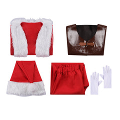 Cosplay Costume Nick Violent Night 2(2026) Film Cosplay Tenue de Père Noël Rouge Homme