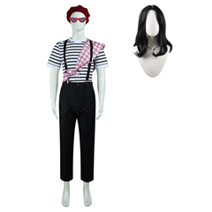 Clair Obscur: Expedition 33 Gustave/Lune Tenue Noire Cosplay Costume