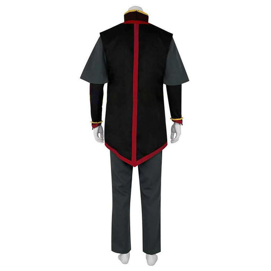 Avatar: The Last Airbender Avatar Aang Halloween Carnaval Cosplay Costume Noir
