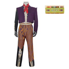 Cosplay Costume Hé‌ctor Rivera Film Cosplay Tenue Jaune Homme