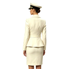 Cosplay Costume Christina Aguilera Cosplay Tenue Blanche Femme