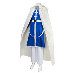 Frieren: Beyond Journey's End Himmel Tenue Bleue et Blanche Cosplay Costume