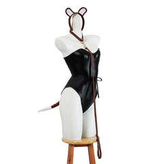 Cosplay Costume Cassie Howard Euphoria 3(2026) TV Cosplay Chien Tenue Noire Femme