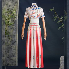 Where Winds Meet(2025) Liyuan Uniforme Wuxia Hanfu Cosplay Costume