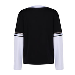 La Famille Addams 2(2025) Mercredi T-shirt à Manches Longues Cosplay Costume