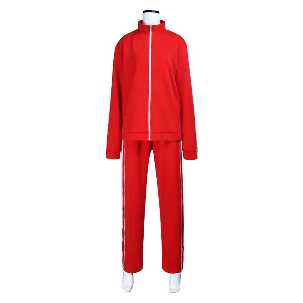 3-nen Z-gumi Ginpachi Sensei(2025) Kagura Uniforme Scolaire Rouge Cosplay Costume