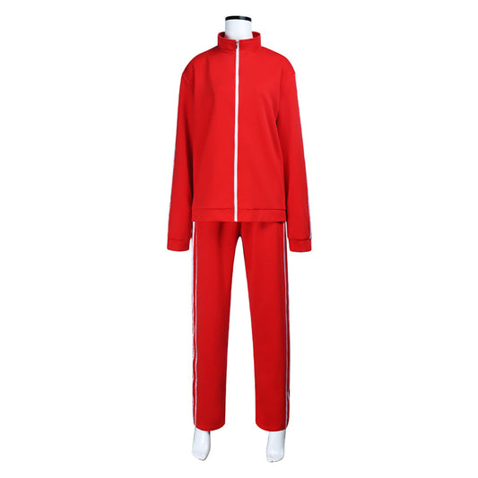 3-nen Z-gumi Ginpachi Sensei(2025) Kagura Uniforme Scolaire Rouge Cosplay Costume