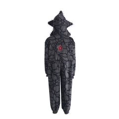 Adulte & Enfant Stranger Things S5(2025) Demogorgon Pyjama Combinaison Grise Cosplay Costume
