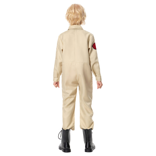Enfant Ghostbusters Combinaison SOS Fantôme Halloween Cosplay Costume