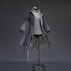 Femme Arknights: Endfield(2026) Endministrator Tenue Grise Cosplay Costume