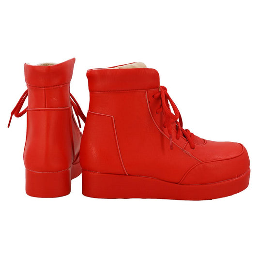 Cells at Work! Erythrocite Red Blood Cell Hataraku Saibo Cosplay Chaussures