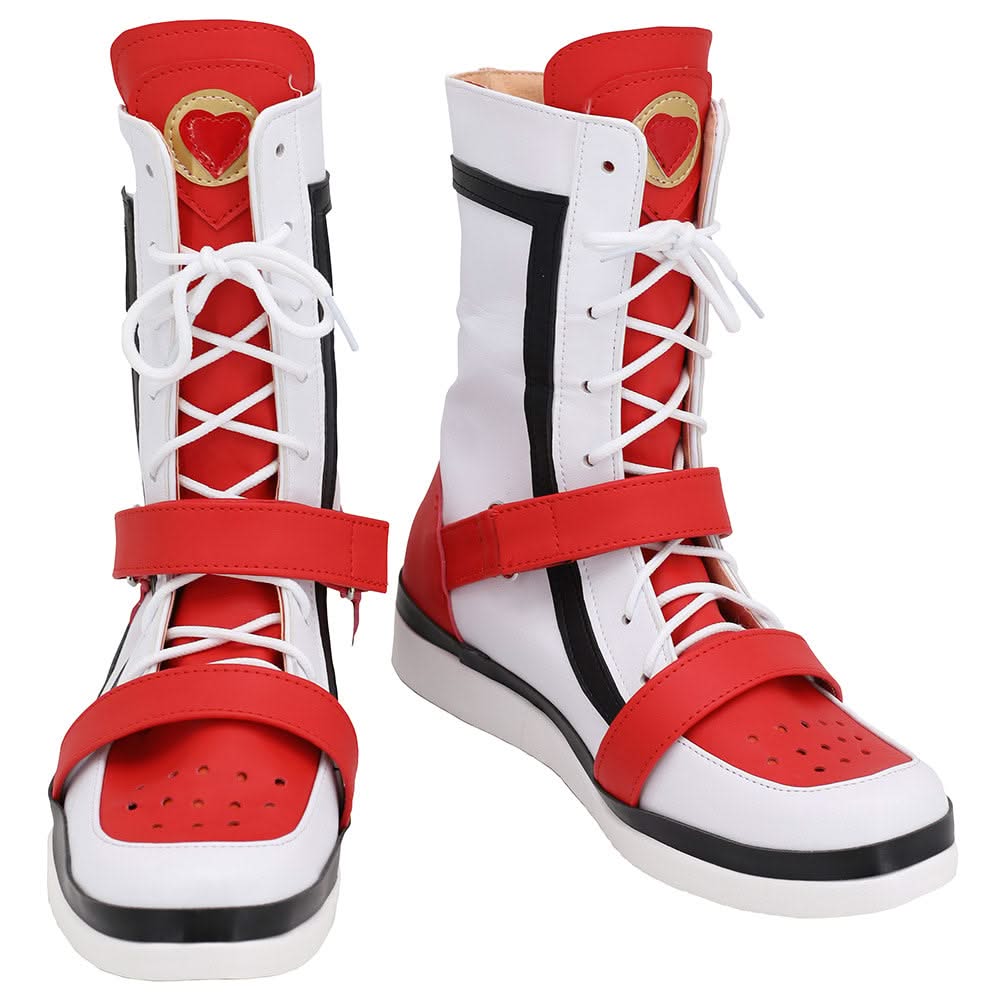 Twisted Wonderland Ace Trappola  Bottes Halloween Carnaval Cosplay Chaussures